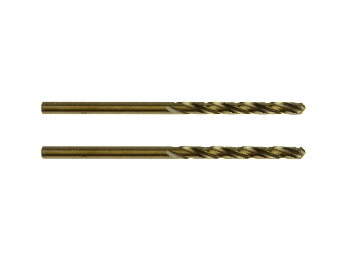 Set burghie HSS pentru metal, M35, 2.5 mm, 2 bucati, Tvardy T03025
