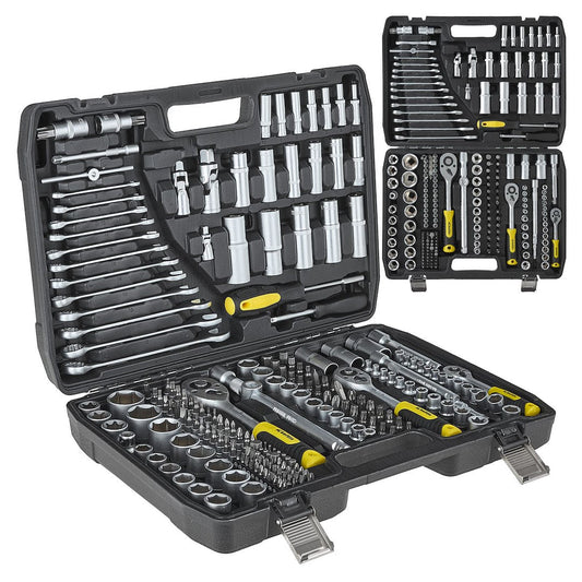 Set chei tubulare, 216 piese, 1/4", 3/8" si 1/2", Keltin K00099