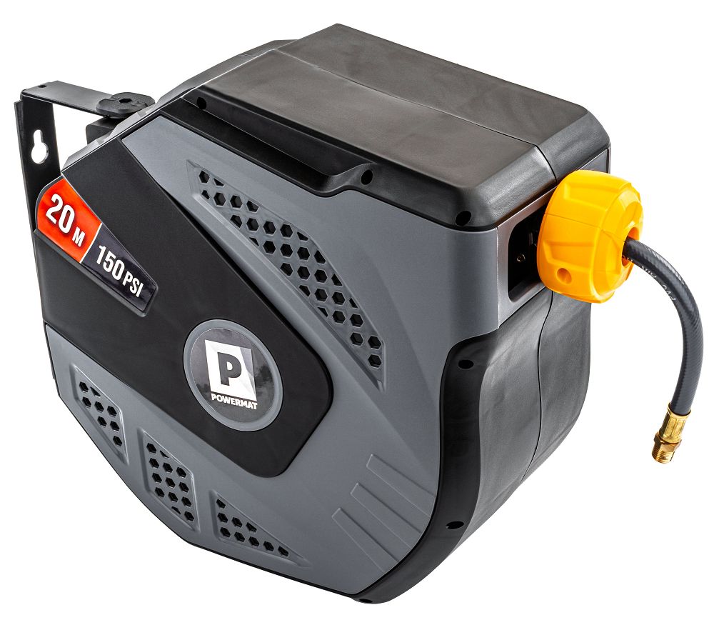 Furtun pneumatic pe tambur PM-ABNW-20MN, 20 m, Powermat PM1407