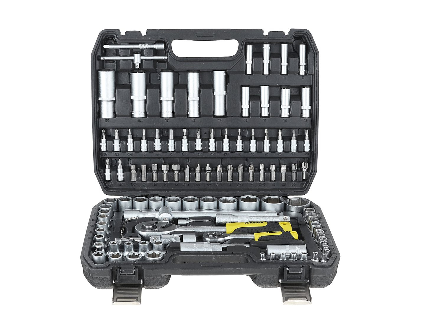 Set chei tubulare, 108 piese, Keltin K00098