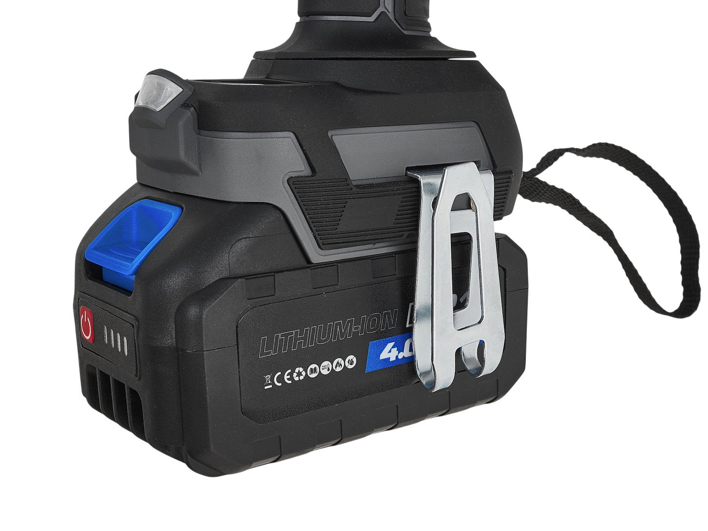 Cheie de impact pentru roti cu acumulator, 850Nm, 2x4.0Ah, 21V, Geko G80679