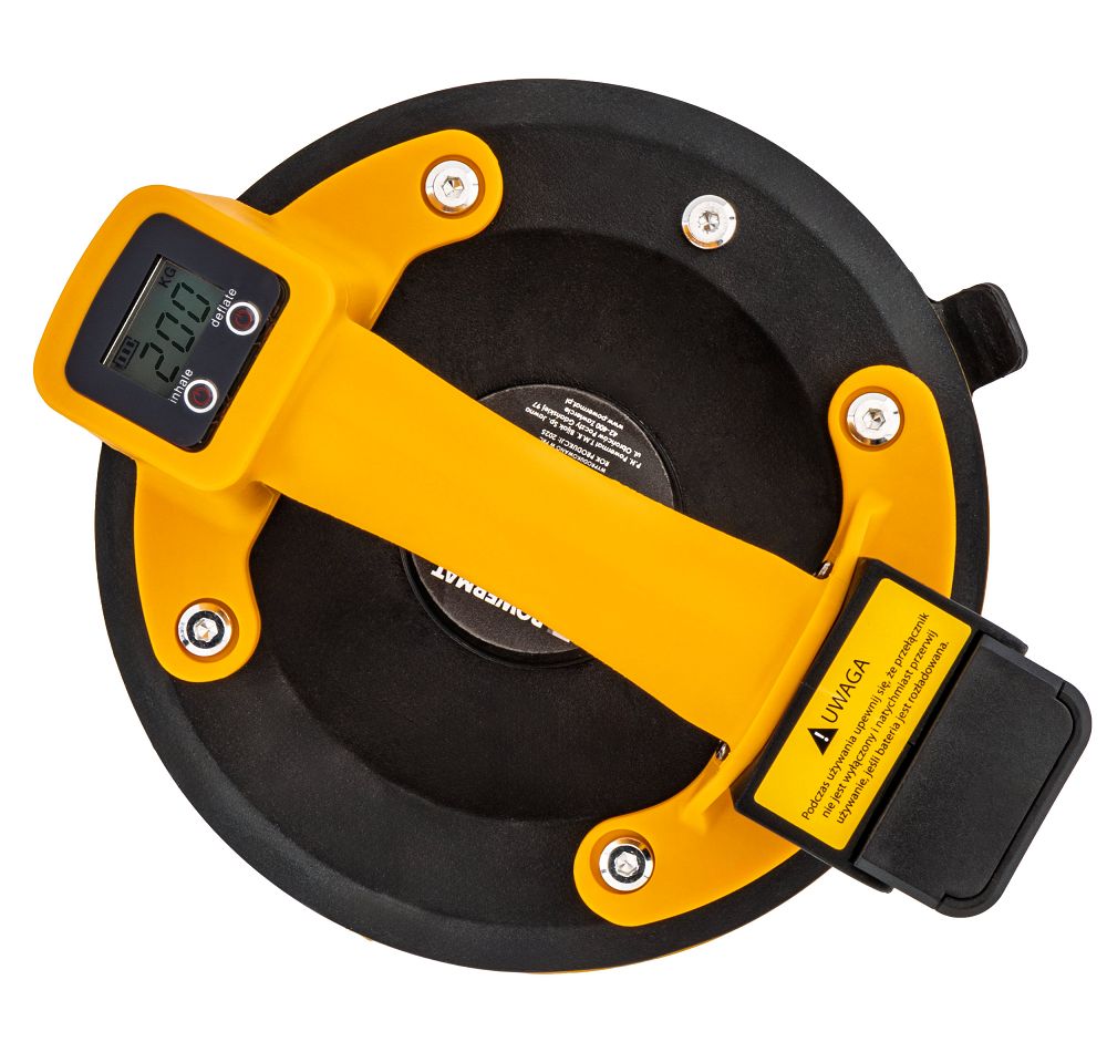 Ventuza electrica pentru placi PM-APPS-200M, capacitate maxima de incarcare 200 kg, Powermat PM1446