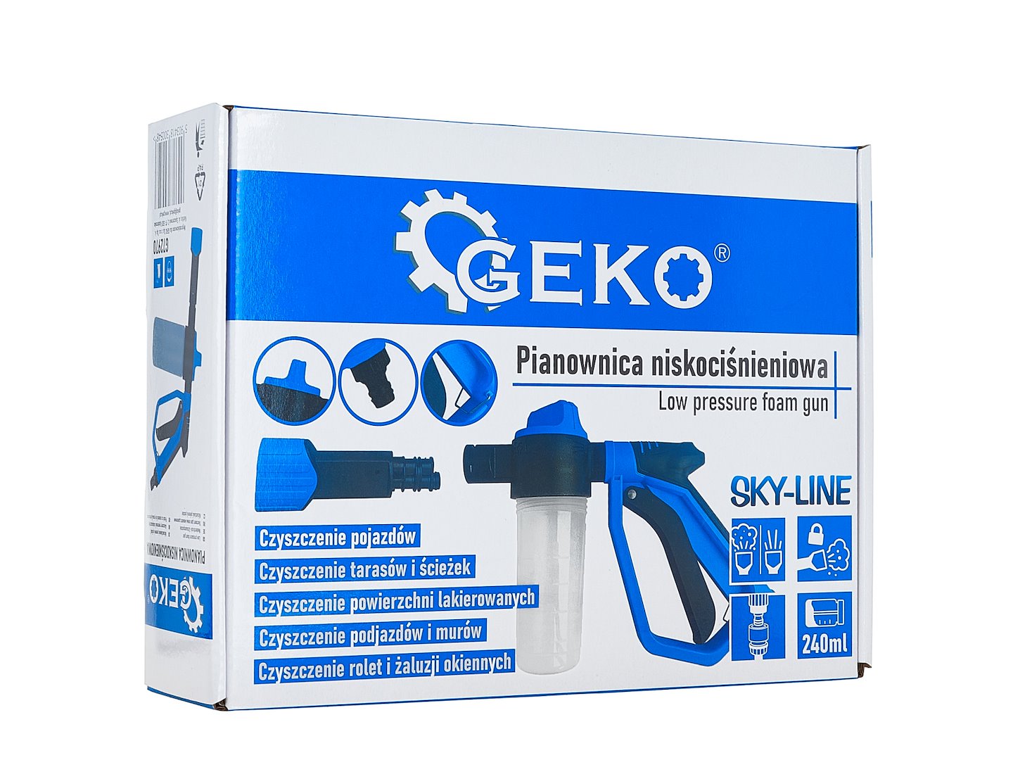 Aparat de spalat cu spuma Sky-Line, 240 ml, Geko G72970