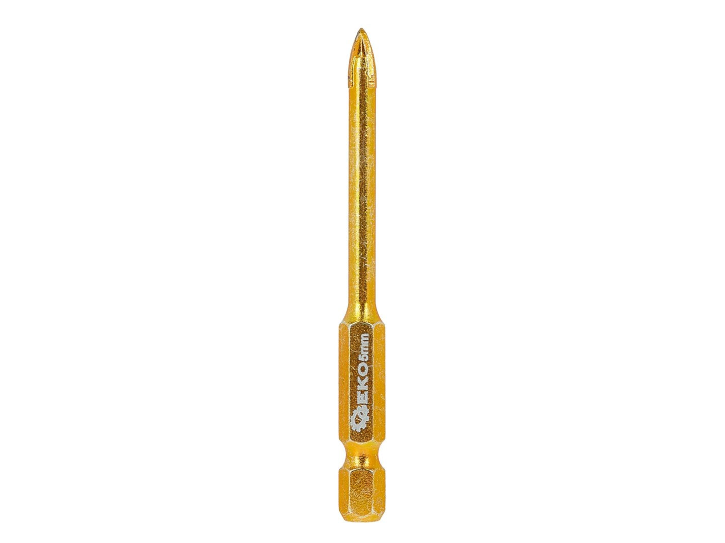 Burghiu pentru sticla si ceramica HEX, 5 mm, Geko G39701E