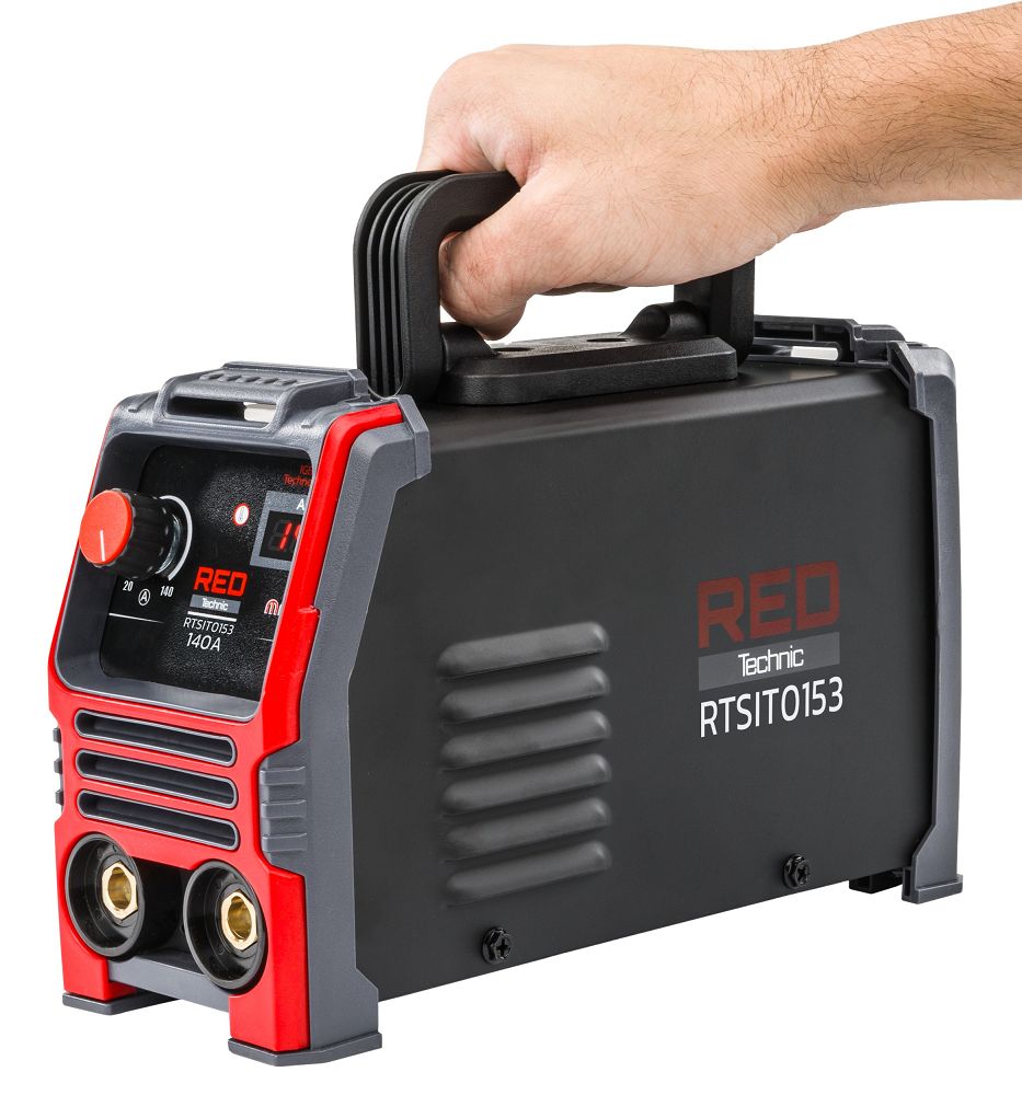 Aparat de sudura tip invertor 140 A, Red Technic RTSIT0153