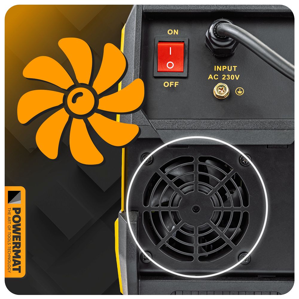 Aparat de sudura tip invertor migomat PM-IMGTS-16-LP 160 A, Powermat PM1342