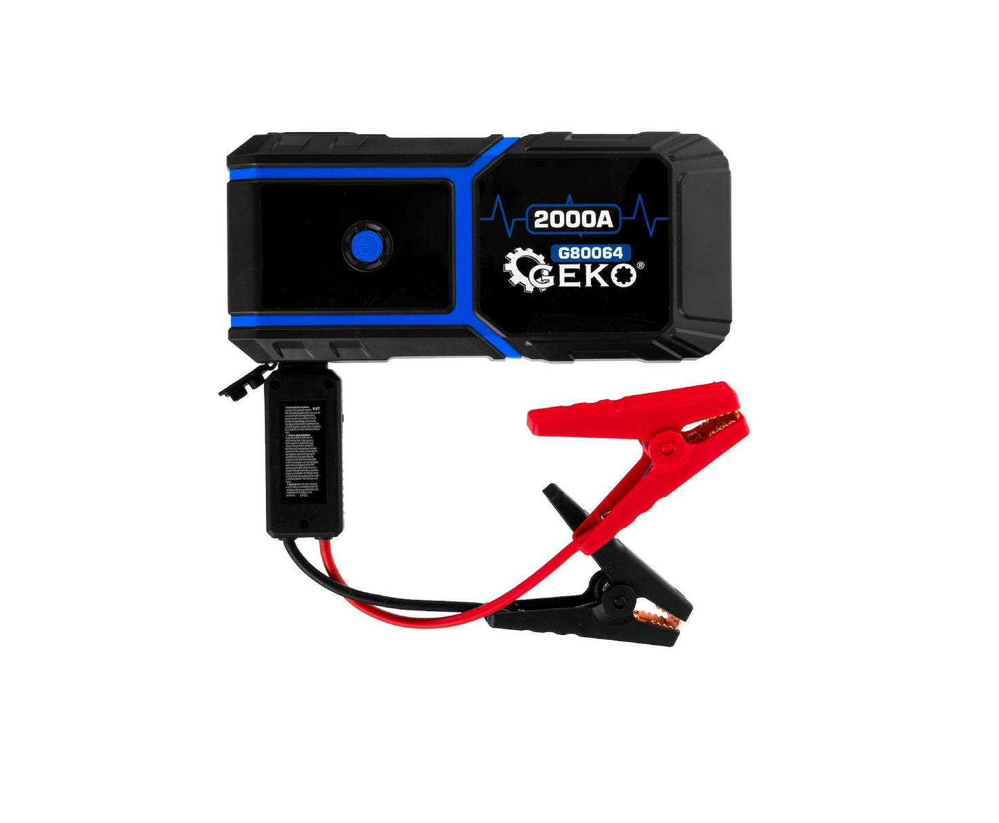Jump starter baterie auto, 20000mAh 1000A LED QC3.0 12V, Geko G80064