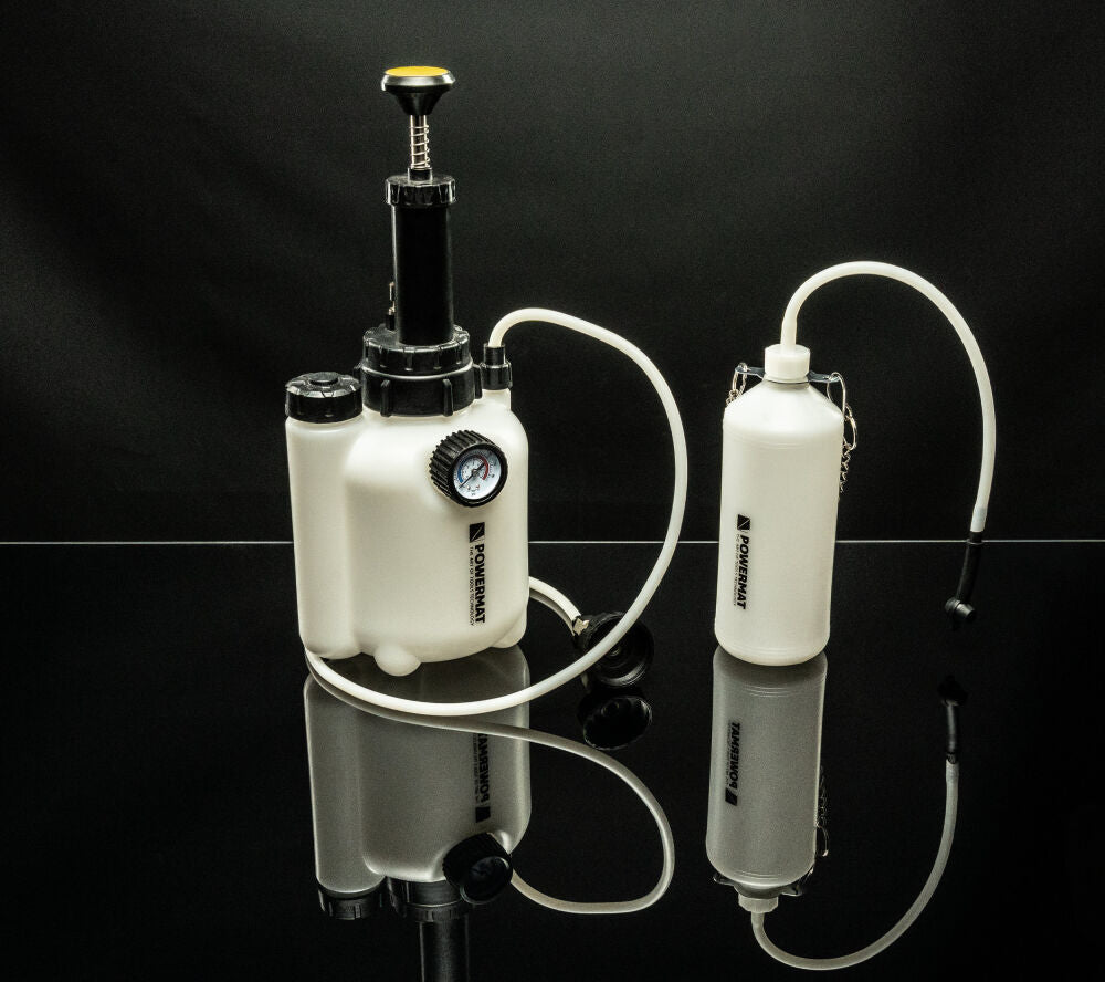 Kit aerare si inlocuire lichid frana PM-ZPUH-1T, 3 l / 1 l, Powermat PM1594