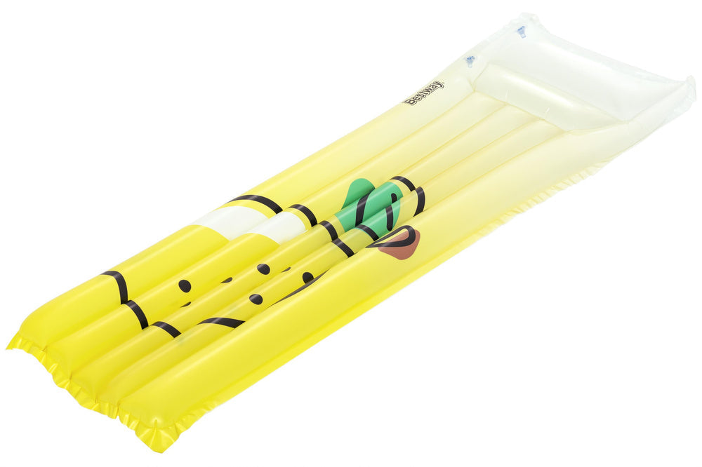 Saltea gonflabila de innot Squeeze Lemon, 183 x 69 cm, Bestway 21680