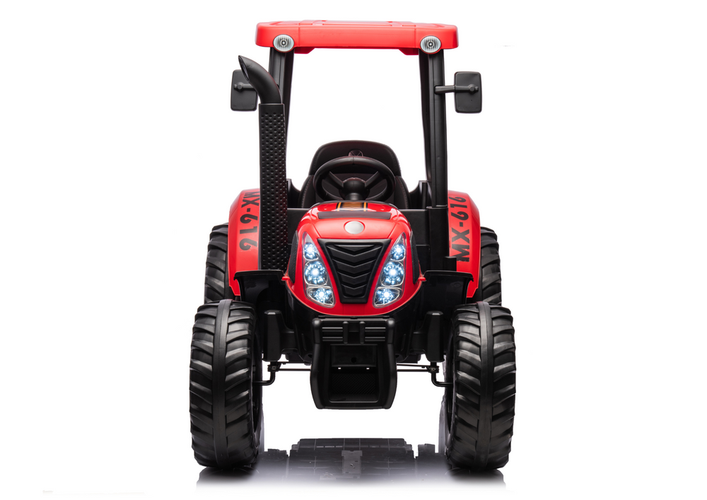 Tractoras electric, rosu, 135cm x 82cm x 103cm, Lean 17312