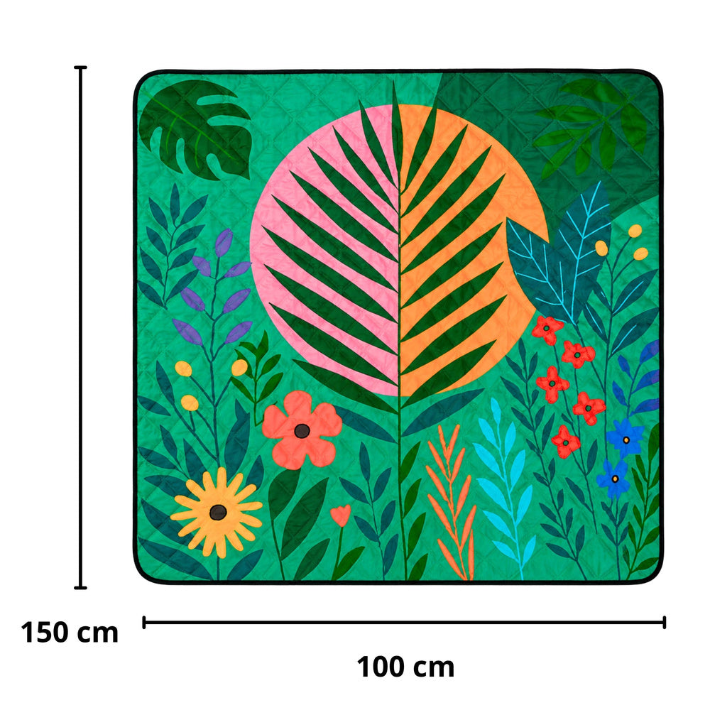 Patura de picnic multicolora, 100 x 150 cm, Lean 31065