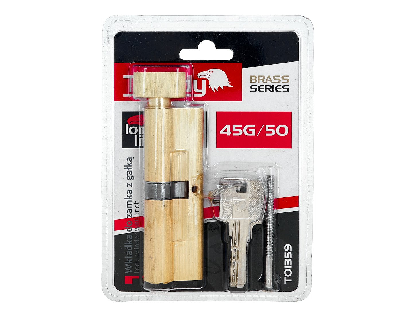 Butuc aluminiu Brass, 45g/50, Tvardy T01359