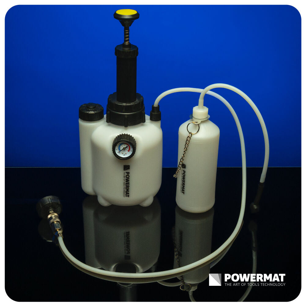 Kit aerare si inlocuire lichid frana PM-ZPUH-1T, 3 l / 1 l, Powermat PM1594