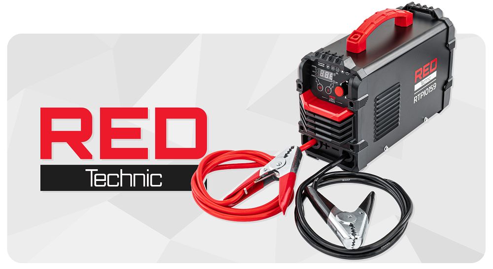 Redresor tip invertor cu afisaj LCD, 600 A, Red Technic RTPI0169