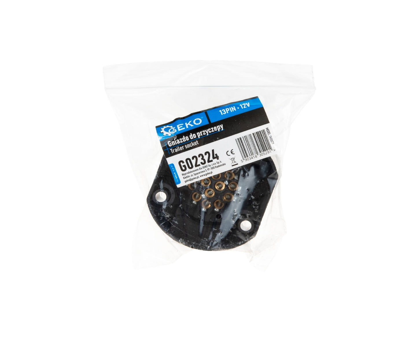 Adaptor remorca 12V cu 13 pini, Geko G02324
