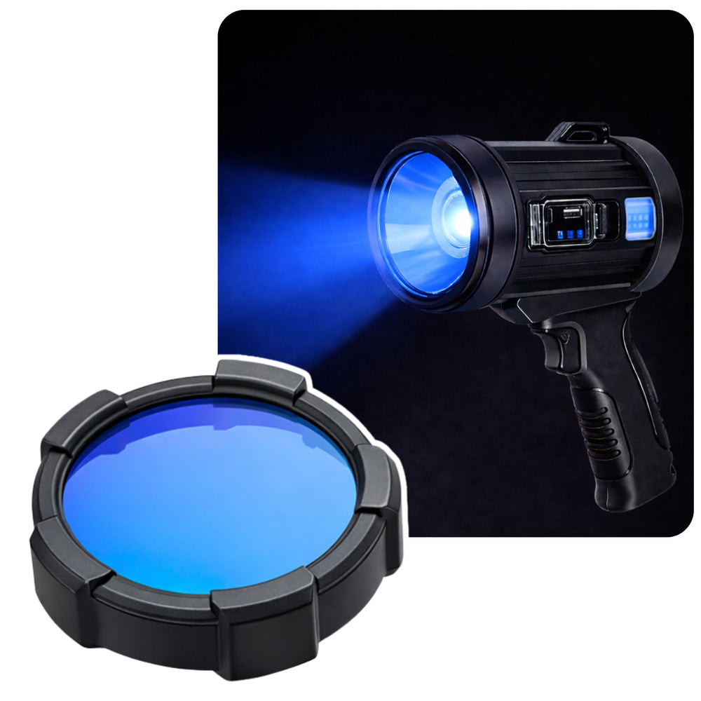 Lanterna LED cu 6 moduri, filtre interschimbabile, Lean 27713