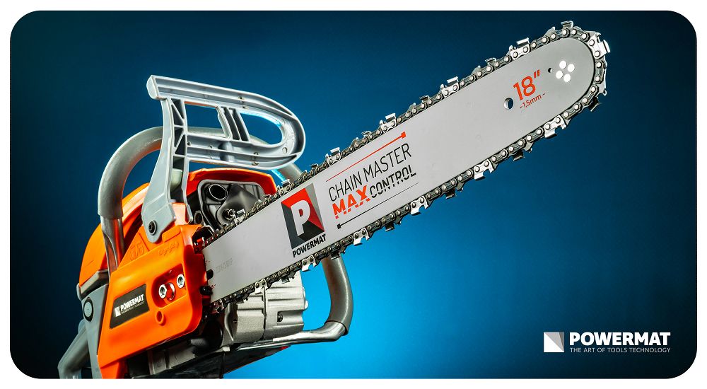 Lama ghidaj fierastrau cu 2 lanturi PM-PR-18.72.2M, Powermat PM1541