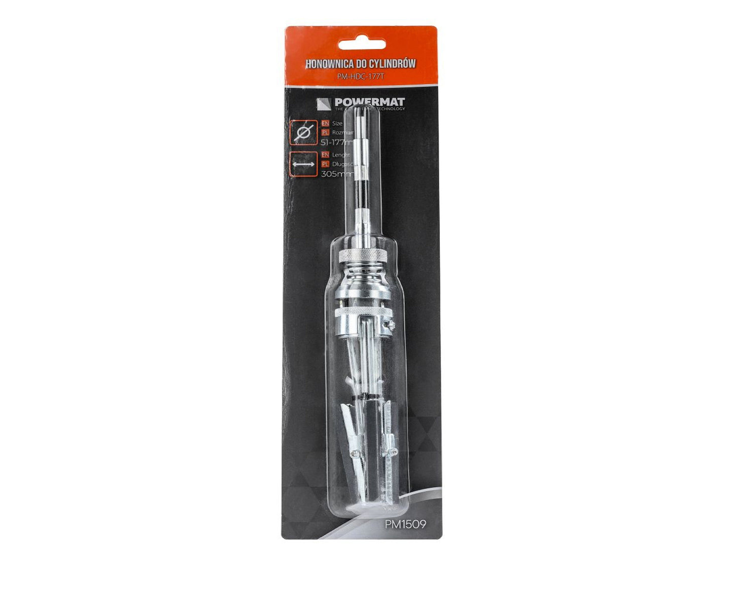 Aparat profesional de honuit cilindri PM-HDC-177T, 51-177 mm, Powermat PM1509