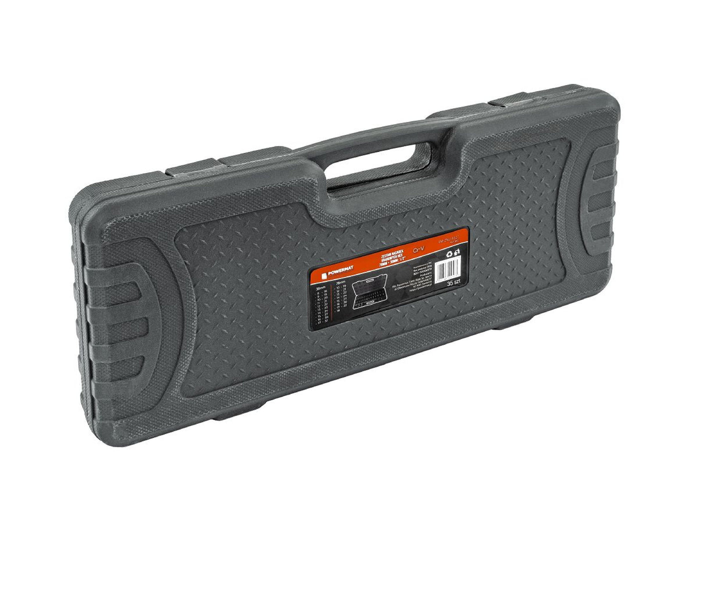 Set chei tubulare de impact PM-ZNU-832, 8-32 mm, 1 / 2", 35 bucati, Powermat PM1380