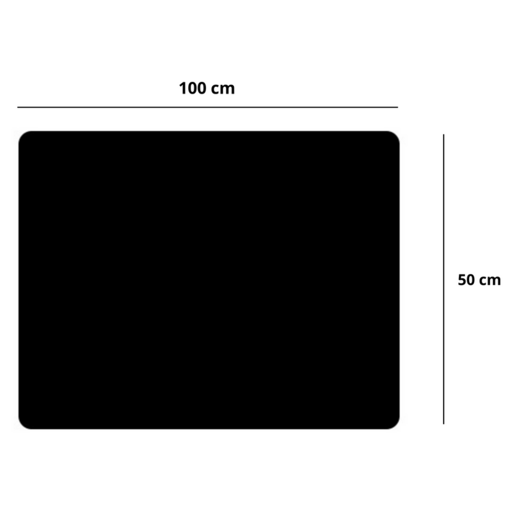 Mousepad antiderapant, rezistent la apa, 100 x 50 cm, Lean 20770