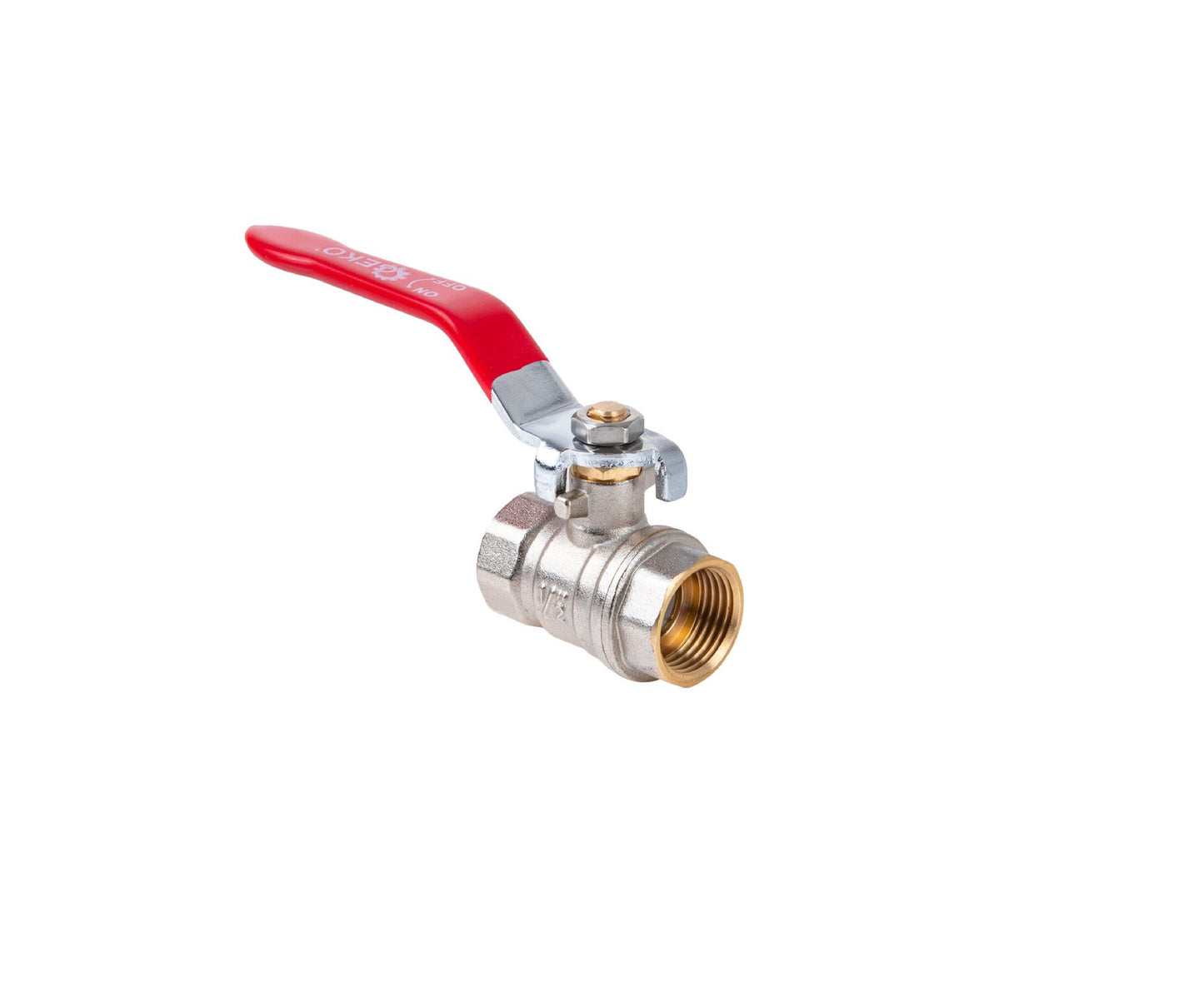 Robinet cu bila 1/2" WW DN15 cu garnitura de etansare, Geko G70226