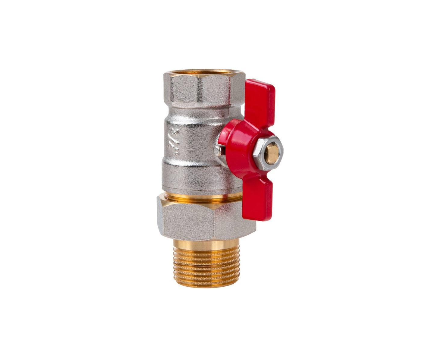 Robinet cu bila tip fluture3/4" DN20 cu garnitura de etansare, Geko G70224