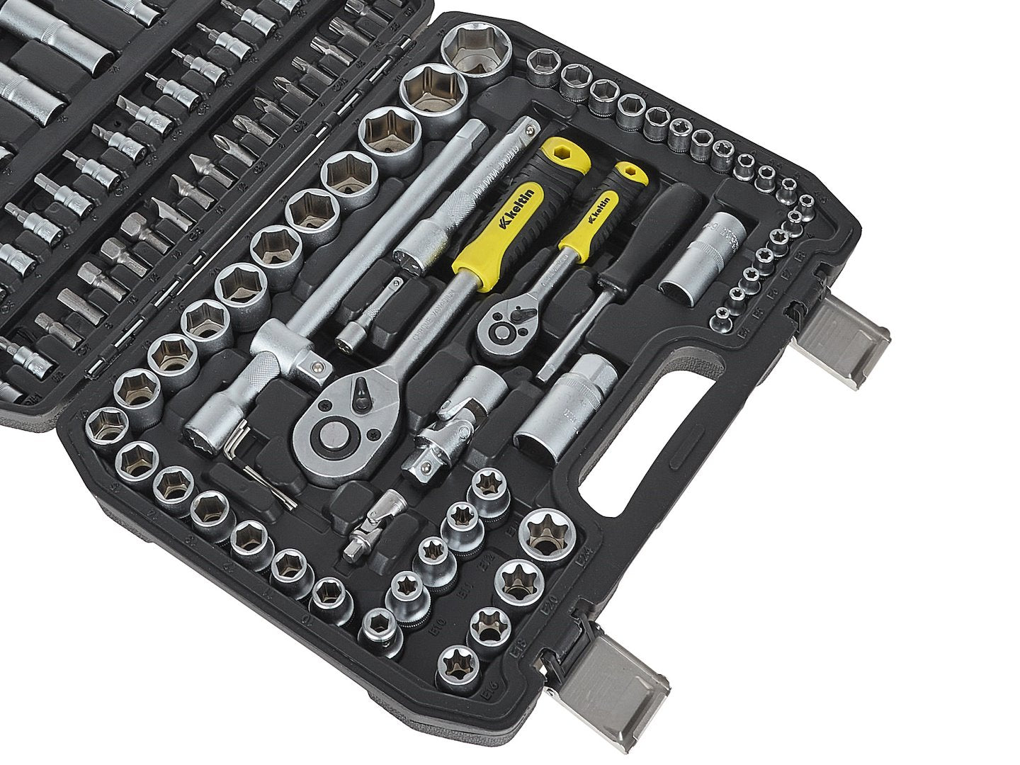 Set chei tubulare, 108 piese, Keltin K00098