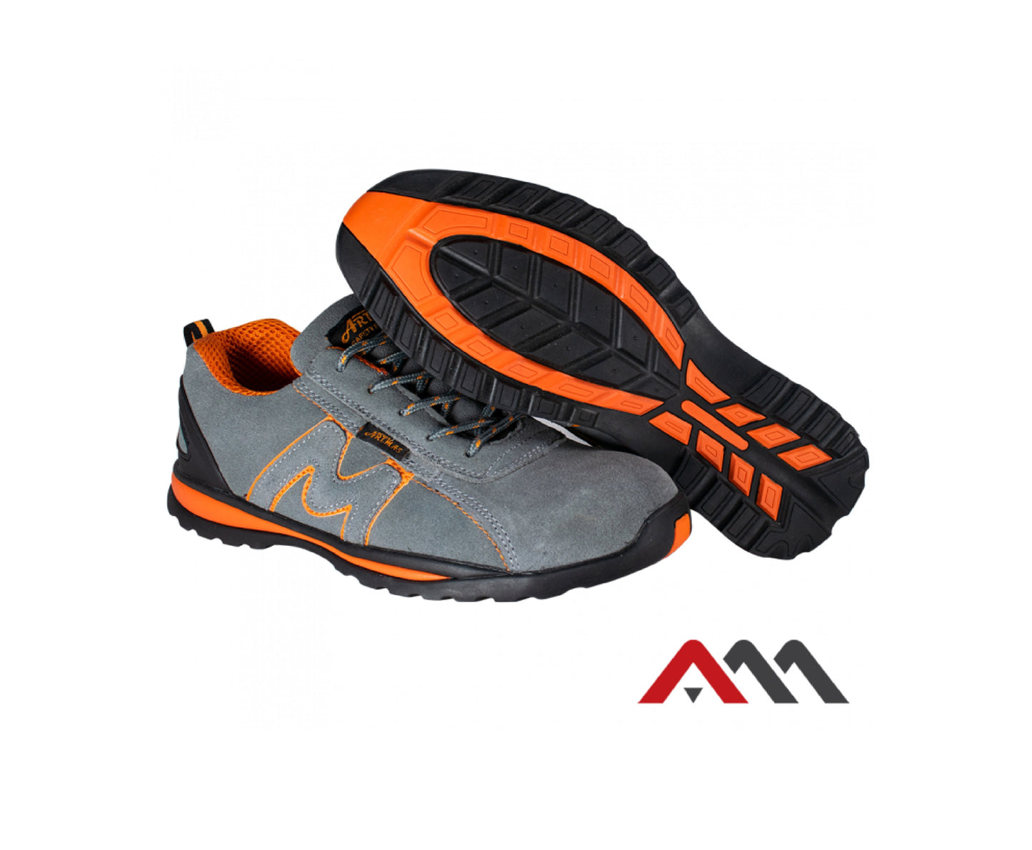 Pantofi de lucru BSport 3G, gri / portocaliu, marimea 43, Artmas ART422781