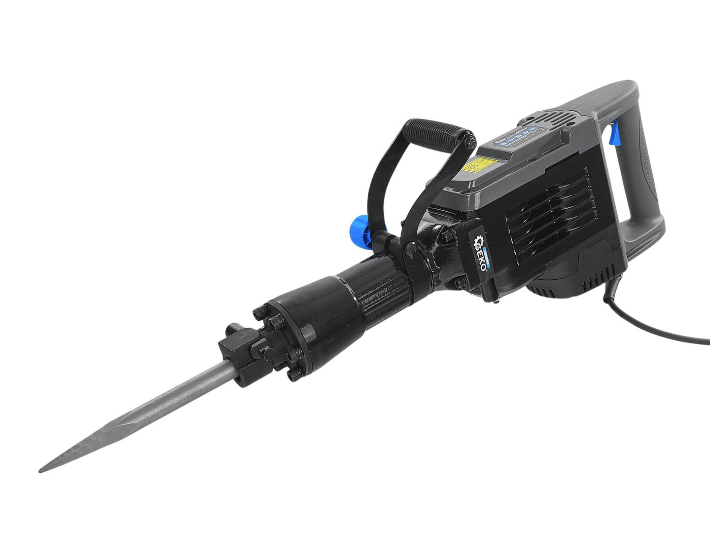 Ciocan demolator profesional,1700W, forta de impact 70J, prindere HEX 30 mm, cu dalta, spit si valiza de transport, Geko G80852