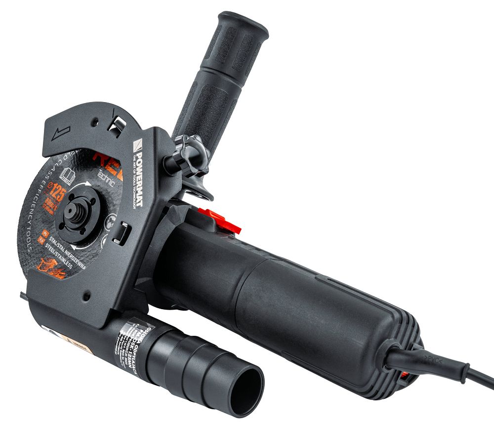 Capac aspirare praf pentru polizor unghiular PM-OSK-125MN, 125 mm, Powermat PM1414