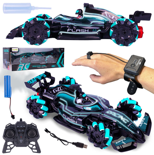 Masinuta pentru drifturi cu telecomanda si senzor, 36 cm x 15 cm x 10,5 cm, MalPlay 111570