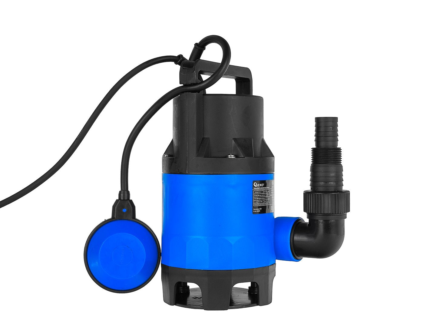 Mini pompa submersibila cu tocator pentru apa murdara, 400 W, Geko G81458