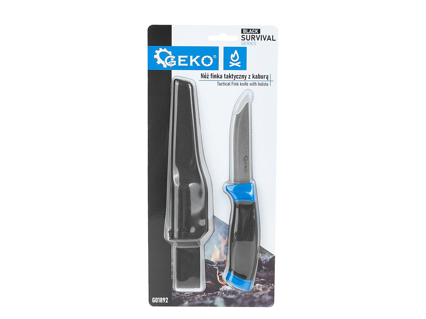 Cutit Black Survival Series, 215 x 105 mm, Geko G01892