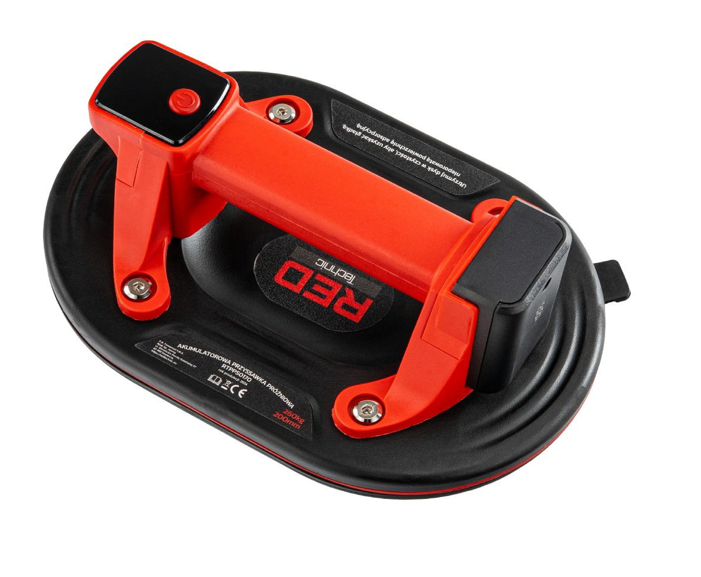 Ventuza pentru sticla cu acumulator, Red Technic RTPPS0170