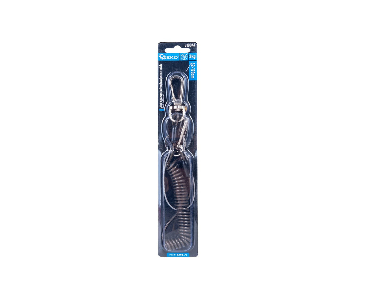 Cordon elastic de siguranta pentru unelte, 1.5 mm, capacitate maxima 3 kg, Geko G10841