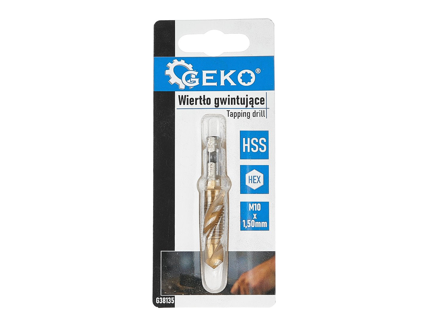 Burghiu HSS HEX, M10 x 1.50 mm, Geko G38135