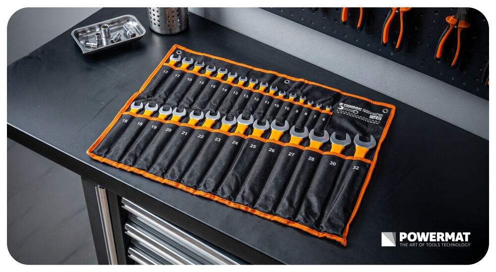 Set chei combinate PM-KPLO-30SU-PRO, 30 bucati, Powermat PM1624