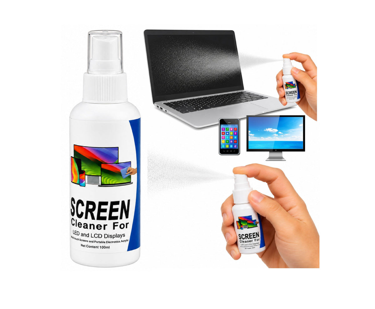 Solutie curatare ecrane LCD, LED, TFT, 100 ml, Lean 31317