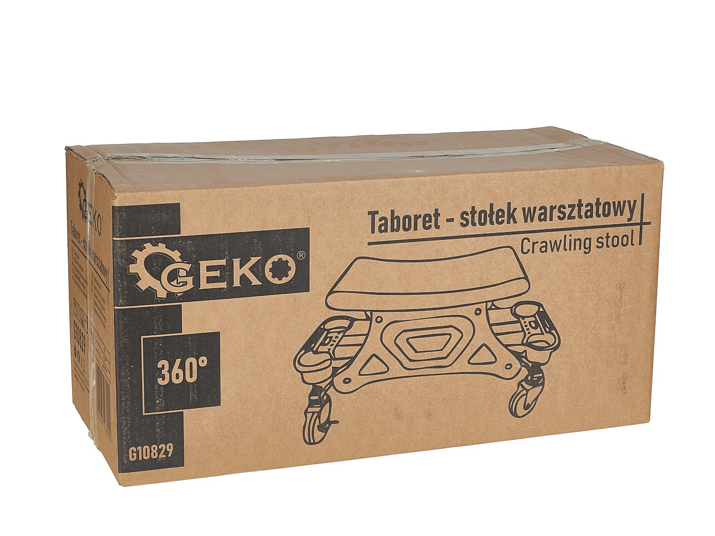 Scaun rotativ pentru atelier, Geko G10829