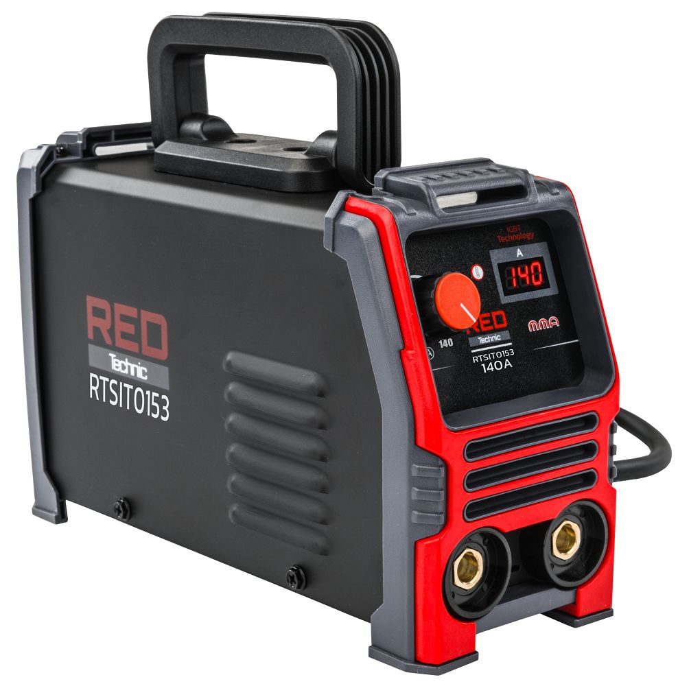 Aparat de sudura tip invertor 140 A, Red Technic RTSIT0153