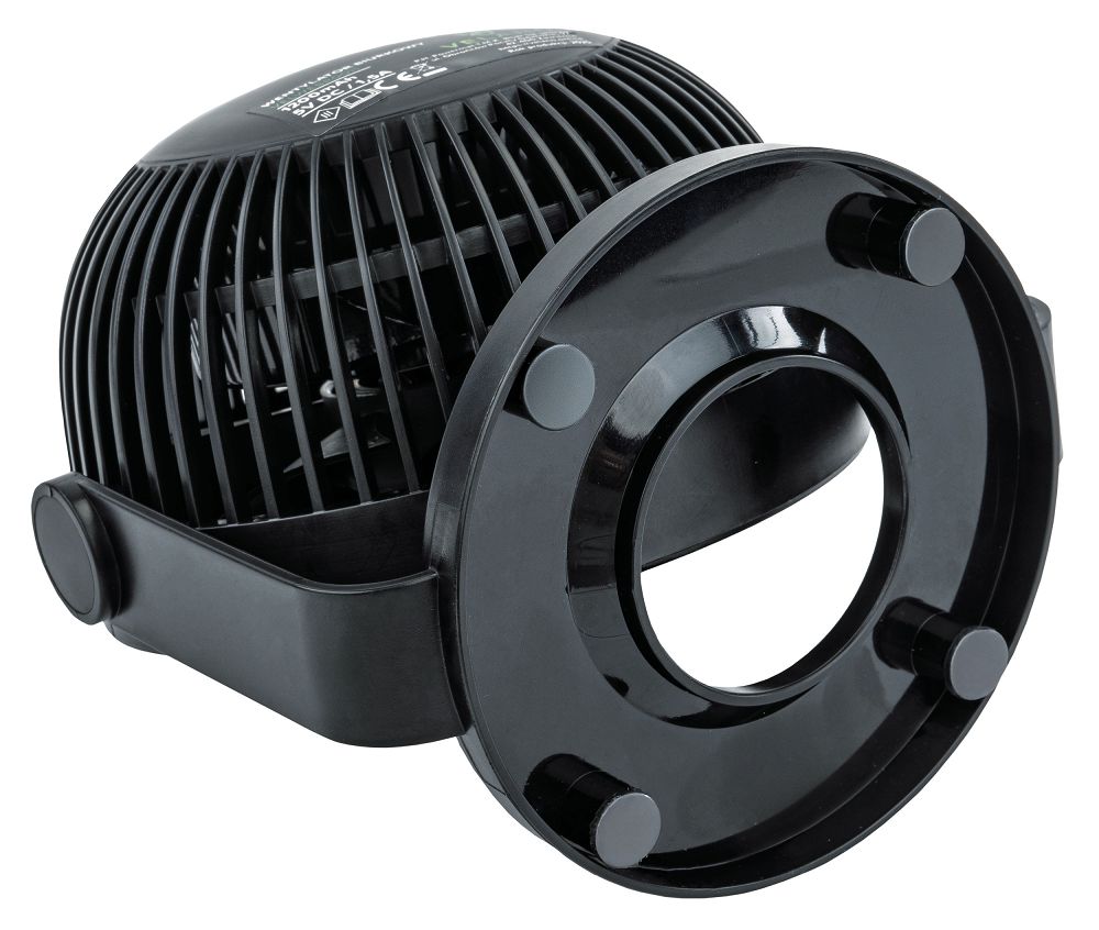 Ventilator de birou cu baterii Velano, negru, 1200 mAh, Powermat VELWEBS0011