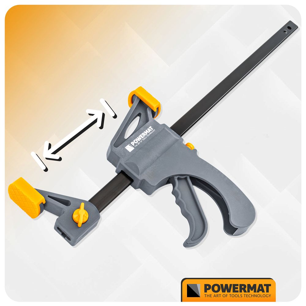 Clema de tamplarie PM-SSD-12T, 300 x 60 mm, Powermat PM1432