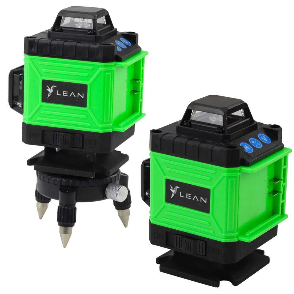 Nivela laser 4D cu 16 linii, verde, Lean 26586