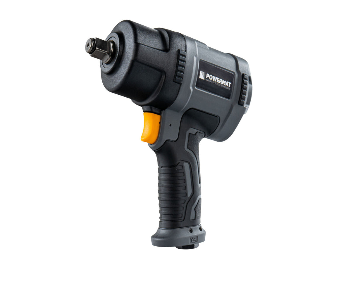 Cheie pneumatica PM-KPU-1560T, 1560 NM, 1/2", 8000 RPM,  MAX. 8 BAR, 115 L/MIN, Powermat PM1593