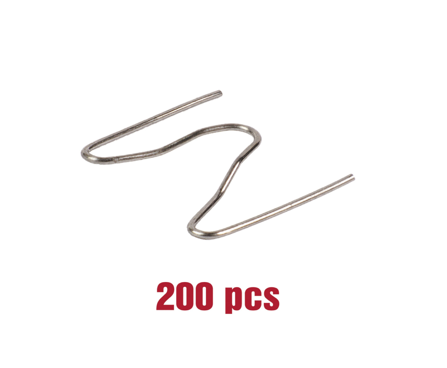 Set 200 de capse M pentru pistol de lipit plastic, 0.6 mm, Raider 076213