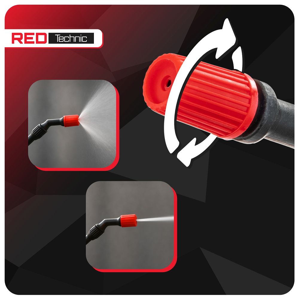 Pulverizator manual, 2 l, Red Technic RTOC0157
