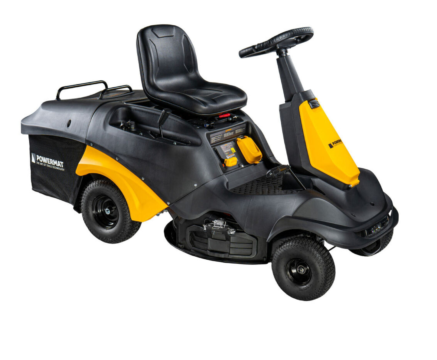 Tractoras de tuns iarba PM-OTS-6HPM, 660 mm, 150 l, Powermat PM1590