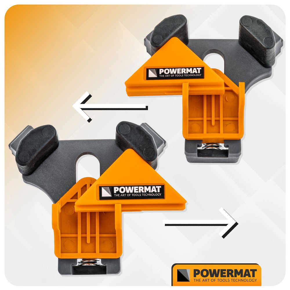 Set cleme de colt PM-SNK-522T, 4 bucati, Powermat PM1435