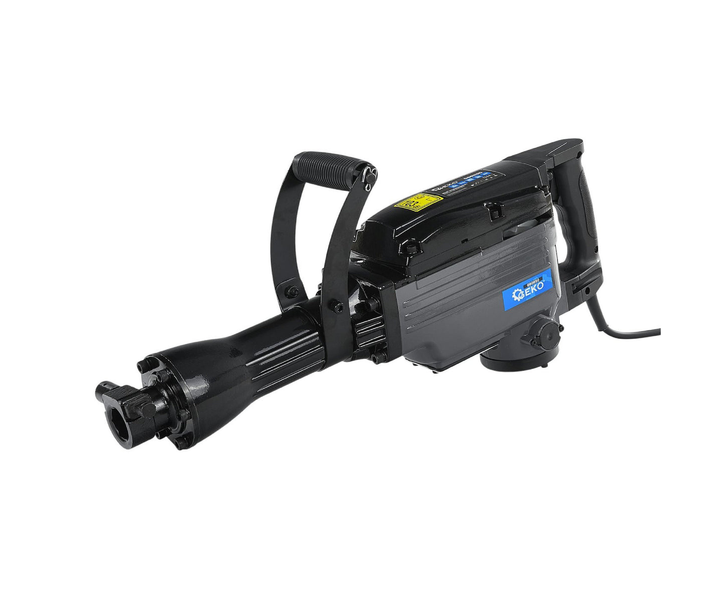 Ciocan demolator profesional, 1200W, forta de impact 45J, prindere HEX 30 mm, cu dalta, spit si valiza de transport, Geko G80850