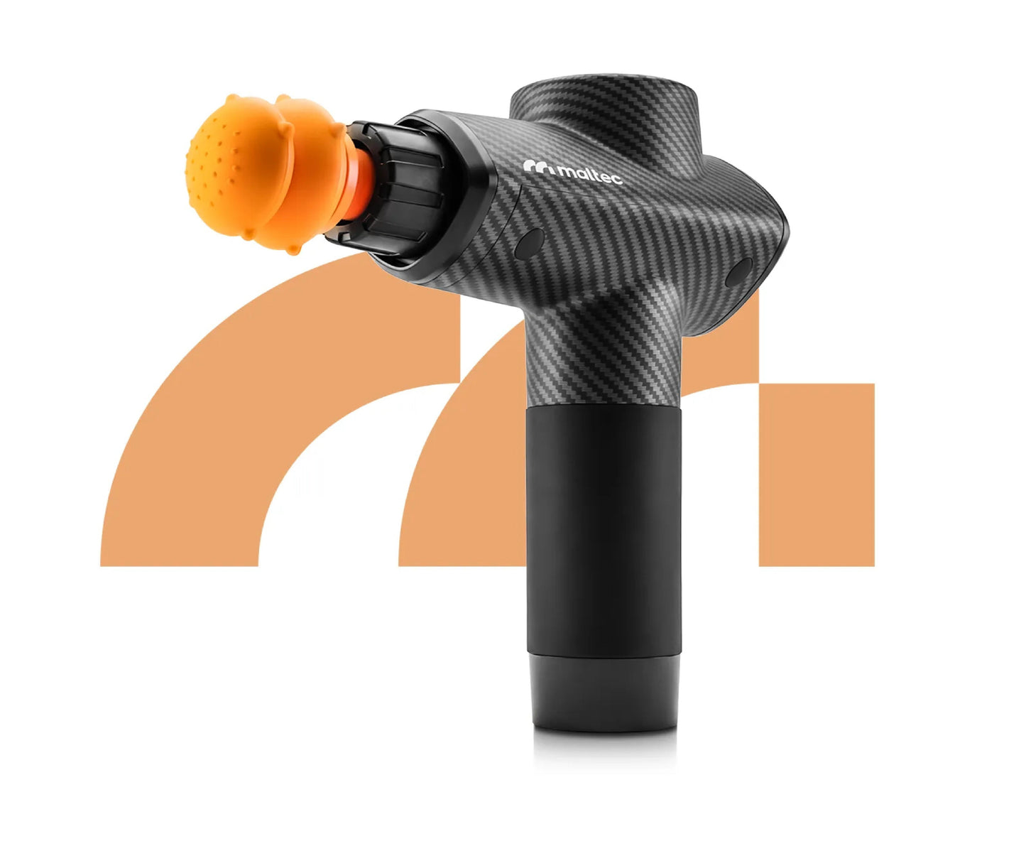 Pistol de masaj cu 10 capete interschimbabile, afisaj LCD, 20 viteze, MalTec 113858